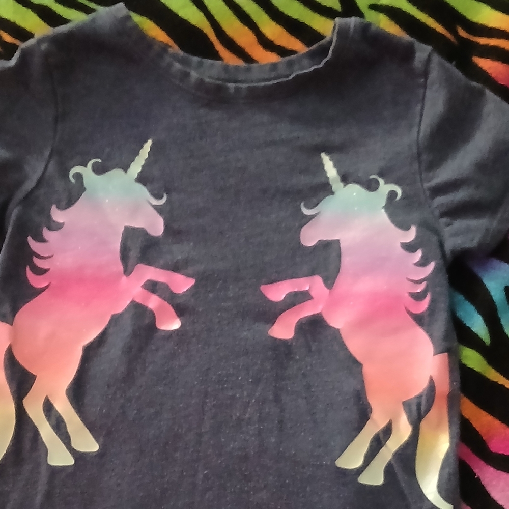 Garanimals Kids Shirt with Pink and Blue Unicorns